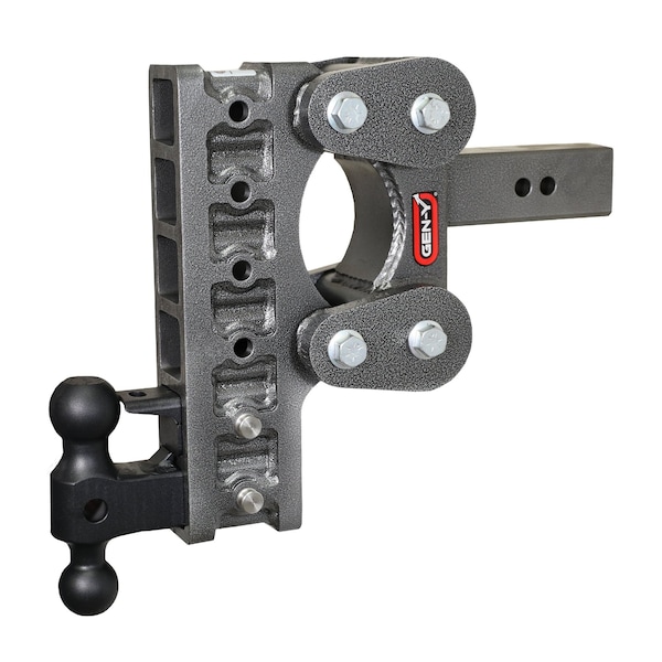 Boss Series-Torsion Flex, 2.5" Shank, Hitch, Versa-Ball & Pintle, GH-1126